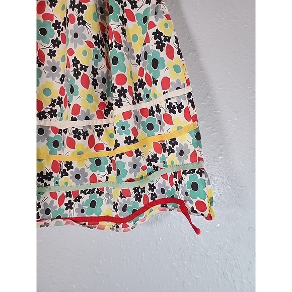 Vintage Hostess Half Apron Shabby Cottage Retro MCM Handmade Small - Picture 4 of 7